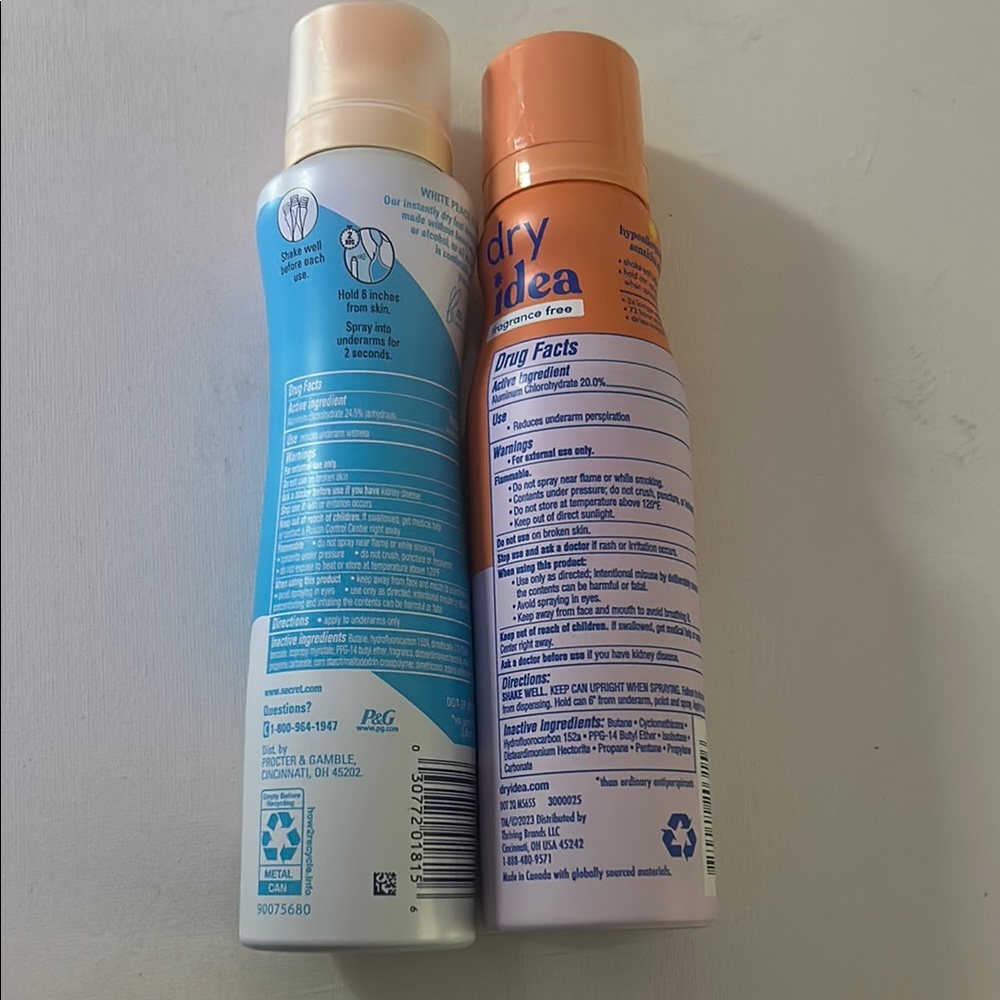 White Peach & Argan Oil Dry Spray - Picture 2 of 2